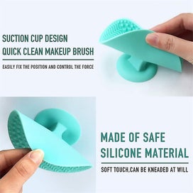 Listing 3 of 5 for Silicone Makeup Brush Cleaning Pad, Foundation Cleaning Pad, Eyebrows, Eye Shado
