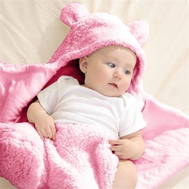 Listing 2 of 12 for Baby Swaddle Blanket Sleeping Wraps -Pink *Local Clearance*