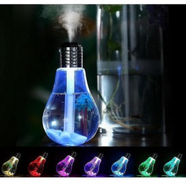 Listing 2 of 4 for Bulb Humidifier 400ml Usb Air Humidifier Colorful Led Night Lamp Essential Oil D