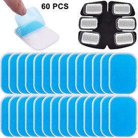 Listing 1 of 1 for 60pcs Gel Sheets Gel Pad, Abs Trainer Replacement Gel Sheet Abdominal