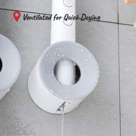 Listing 4 of 4 for Electric Toothbrush Holder For Bathroom, Wall Mounted For Shower Space-saving, B