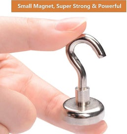 Listing 5 of 5 for Lot De 25 Crochet Magntique Crochet Aimants Nodyme Force Dattraction De 10 Kg