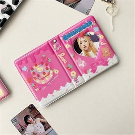 Listing 3 of 4 for Mini Photo Album, Healwe Photocard Holder, Healwe Love Heart Hollow Photocard