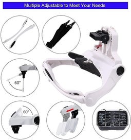 Listing 1 of 3 for Magnifying Glasses 2 Led Lights, Aooeou Reading Magnifiers 160% Magnification 2.