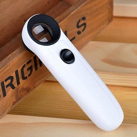 Listing 2 of 5 for High Power 40x Lighted Magnifying Glass Hand Held Magnifier (style 1)