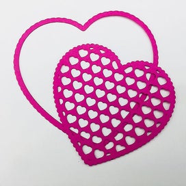 Listing 3 of 3 for Heart Love Metal Cutting Dies Stencil Scrapbooking Diy Album Stamp Paper Card