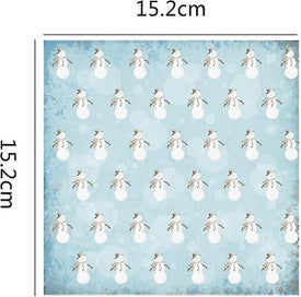 Listing 2 of 4 for Oriental Riverkit 24 Pieces Heilwiy Patterned Paper, Scrapbooking Paper, Ice And