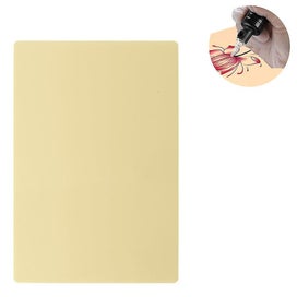 Listing 2 of 3 for Blank Tattoo Skin Practice- 10 Pcs 6x8" Double Sided Tattoo Practice