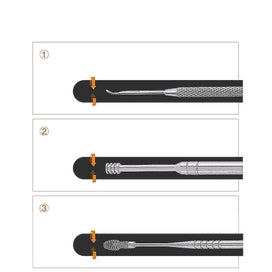 Listing 2 of 4 for 7 Pcs Ear Pick Earwax Removal Kit, Stainless Steel Reusable Ear Cleaner With Sto