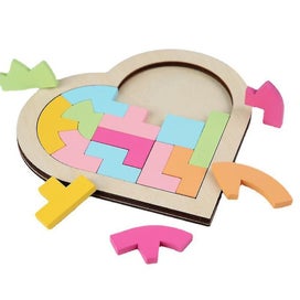 Listing 4 of 4 for Children's Educational Toys Brain Development Training Wooden Tetris Blocks Earl
