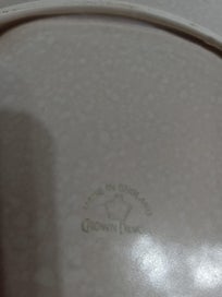 Listing 4 of 4 for Crown Devon Four leaf clover Platter SW23