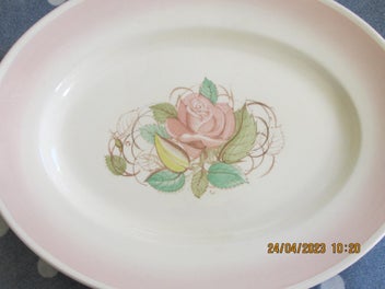 Listing 3 of 16 for Patricia Rose Large Platter/Server, 1932 - 1964, 36 cm, Pattern 1657, EX