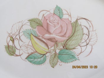 Listing 4 of 16 for Patricia Rose Large Platter/Server, 1932 - 1964, 36 cm, Pattern 1657, EX