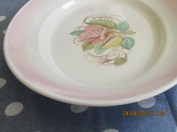 Listing 7 of 16 for Patricia Rose Large Platter/Server, 1932 - 1964, 36 cm, Pattern 1657, EX
