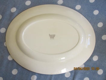 Listing 9 of 16 for Patricia Rose Large Platter/Server, 1932 - 1964, 36 cm, Pattern 1657, EX