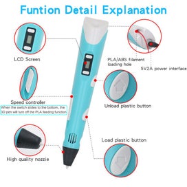 Listing 3 of 7 for 3D Pen For Children 3D Drawing Printing Pen with LCD Screen With PLA