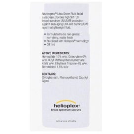 Listing 3 of 3 for Neutrogena Ultra Sheer Face Fluid Sunscreen SPF50 40mL