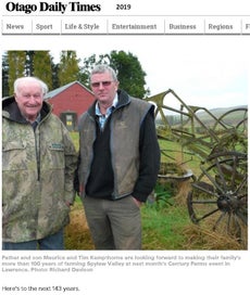 Listing 18 of 19 for N. Kempthorne 71 _________Landscape Painting. Hereford cattle. Wooden Gate.