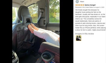 Listing 2 of 19 for Car Seat Organizer Storage Bag Pockets Snacks Drinks *Over Stocked*