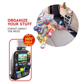 Listing 14 of 19 for Car Seat Organizer Storage Bag Pockets Snacks Drinks *Over Stocked*