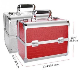 Listing 6 of 6 for New Makeup Carry Case Bag Professional Cosmetic Organiser on Afterpay