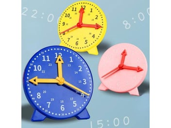 Listing 3 of 12 for Children Montessori Clock Educational Toys Hour Minute Second Cognition