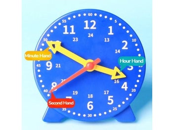 Listing 4 of 12 for Children Montessori Clock Educational Toys Hour Minute Second Cognition