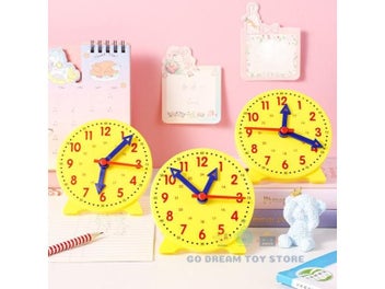 Listing 6 of 12 for Children Montessori Clock Educational Toys Hour Minute Second Cognition