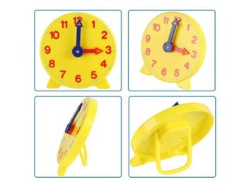 Listing 7 of 12 for Children Montessori Clock Educational Toys Hour Minute Second Cognition
