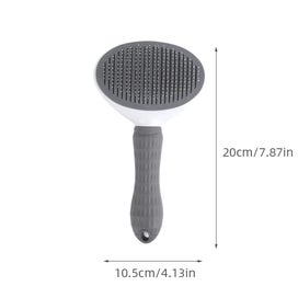 Listing 7 of 7 for Pet Hair Removal Brush Dog Hair Comb Stainless Steel Automatic Hair