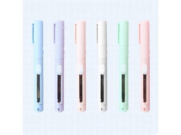 Listing 7 of 16 for 1pc Mini Portable Scissors Paper Cutter Knife 2 In 1 Multifunctional Pocket Pen