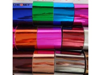 Listing 5 of 10 for 1 Roll 5cmx120M 10 Colors Hot Stamping Foil Heat Transfer Napkin Gilding PVC