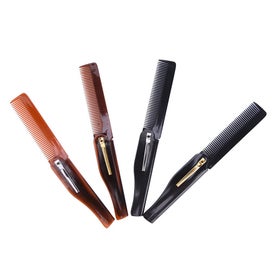 Listing 5 of 7 for Hair Care Comb Professional Folding Comb Pocket Magic Hair Comb Beard