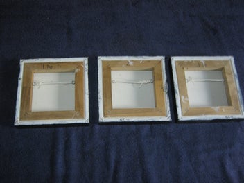 Listing 11 of 11 for Three Set Paintings of Womans Face & Makeup - Signed GC 06