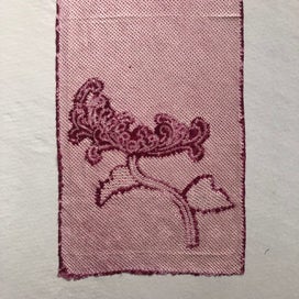 Listing 2 of 20 for Vintage Japanese Shibori Chrysanthemum Silk Kimono Panel Fabric Piece