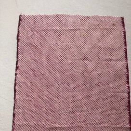 Listing 9 of 20 for Vintage Japanese Shibori Chrysanthemum Silk Kimono Panel Fabric Piece