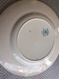 Listing 5 of 8 for Cake Plate - Johnson Brothers England ‘Old English’ 1940’s- Vintage beauty