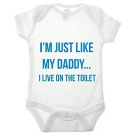 Listing 1 of 1 for Just Like Daddy Babygrow