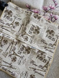 Listing 3 of 3 for Completed white Magnolia cushion covers