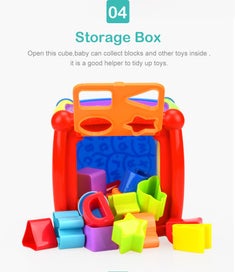 Listing 2 of 19 for Baby Activity Cube 6-in-1 Learning Toy Set