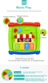 Listing 8 of 19 for Baby Activity Cube 6-in-1 Learning Toy Set