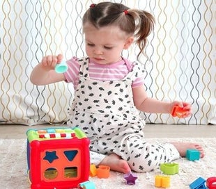 Listing 17 of 19 for Baby Activity Cube 6-in-1 Learning Toy Set