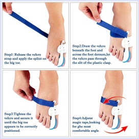 Listing 7 of 7 for NEW 1 Pair Bunion Valgus And Bunion Valgus Corrector Hallux Valgus Corrector