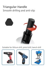 Listing 6 of 7 for 7Pcs/Set 13-19mm HSS Hole Saw Kit Cutter Drill Bits Set Heavy Duty Tool Kit