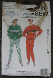 Listing 8 of 10 for NEW Sewing Pattern WOMENS TRACKSUIT Top Pants Hooded Jacket LEISURE SUIT XS-XL