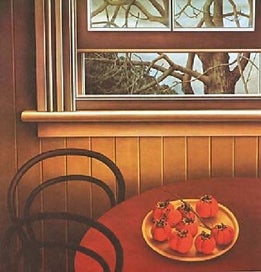 Listing 1 of 1 for NZ Artist Glenda Randerson "Persimmons " Print - Overstock Clearance Sale