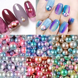 Listing 9 of 10 for Pearl Beads Set For Craft Nail Art Fashion Jewellery I1722MZ0
