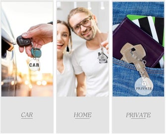 Listing 5 of 15 for Acrylic Circle Discs Keychain Blanks Vinyl Making Kit I1288MZ0