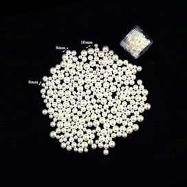 Listing 6 of 10 for Pearl Beads Set For Craft Nail Art Fashion Jewellery I1722MZ0