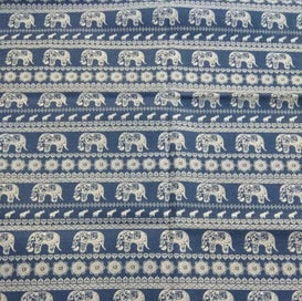 Listing 5 of 5 for Cotton Linen Craft Fabric Elephant 1x1.5M G0676DB0